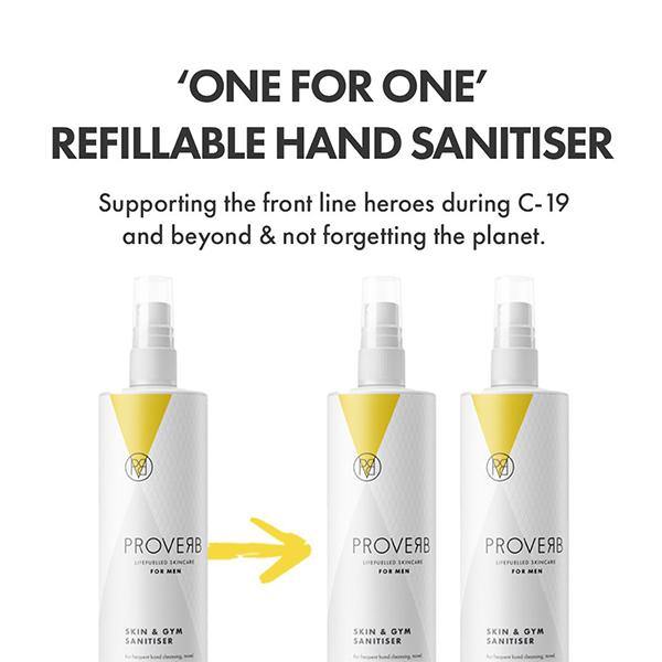 4 x REFILLABLE Hand Sanitiser 50ml Family Bundle - Image 3